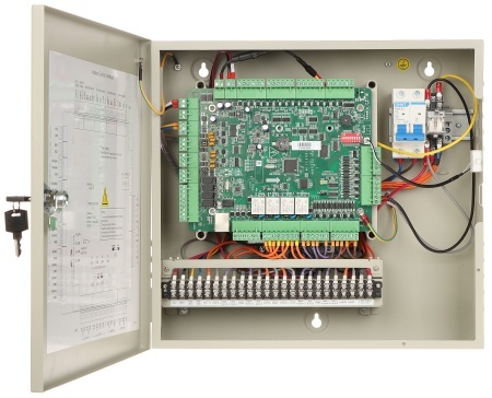 Controller acces 1 usa HikVision Pro DS-K2601T, interfata RS-485 si Wiegand 26/34, functii anti-passback, suport baterie backup, protectie tamper, jurnal evenimente, stocare permanenta date, sincronizare timp NTP - Img 5