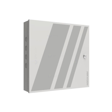 Controller acces Hikvision DS-K2701X Linux, 1 usa, 2 RS-485 card reader + 2 Wiegand, capacitate 100.000 utilizatori, 200.000 carduri, 10.000 amprente, 600.000 evenimente, multi-door interlocking, anti-passback, PoE, USB, alarma, indicatori, wall mount - Img 3