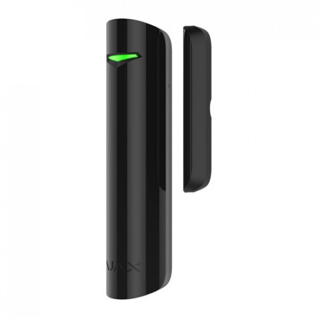 Detector magnetic wireless Ajax DoorProtect Plus Jeweller, senzor de soc si inclinare integrat, distanta 1200m, intrare senzor fir (NC), protectie anti-sabotaj, accelerometru, baterie CR123A inclusa, autonomie 5 ani - Img 4