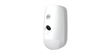 Detector PIR cu camera Hikvision DS-PD501PC12 AX Hybrid Pro, senzor miscare interior cu imagine integrata, detectie pana la 12 m si unghi 90°, rezolutie imagini FHD, imunitate animale, montaj perete/tavan, compatibil AX Pro - Img 2