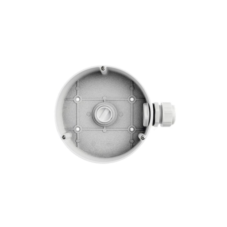 Doza conexiuni camera Hikvision DS-1280ZJ-DM45, fabricata din aliaj de aluminiu, management cabluri, culoare alb (Hikvision White), montaj pe perete sau tavan, rezistenta la exterior - Img 5