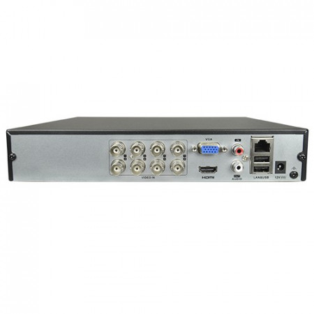 DVR 8 canale analogice HikVision HiWatch HWD-7108MH-G4, Motion Detection 2.0 cu clasificare om/vehicul, compresie H.265 Pro+, suporta pana la 16 camere IP, rezolutie 8MP, 1 slot HDD, intrari HDTVI/AHD/CVI/CVBS/IP - Img 2