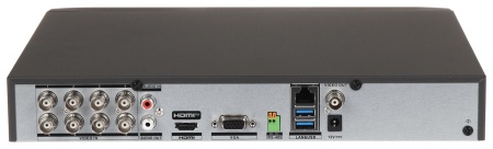 DVR 8 canale HikVision iDS-7208HUHI-M1/XT, H.265 AcuSense, suport Facial Recognition 4ch protectie perimetru avansata, AcuSearch, 16ch IP, 4K/8MP@8fps, multiple semnale HDTVI/AHD/CVI/CVBS/IP, audio bidirectional - Img 4