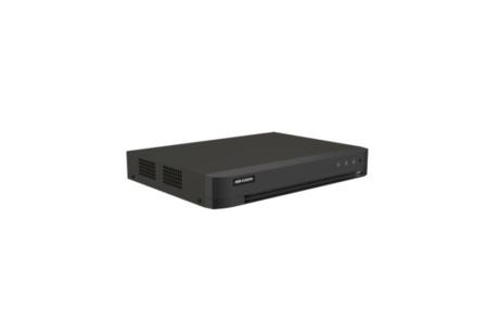DVR supraveghere analogica Hikvision 8‑canale iDS‑7208HUHI‑M1/X, AcuSense H.265 pro+ cu deep learning pentru detectie persoane/vehicule si perimetru, suport 4‑ch recunoastere faciala sau 8‑ch AcuSearch, pana la 8 MP/8 fps, pana la 16 camere IP, 5 semnale - Img 2