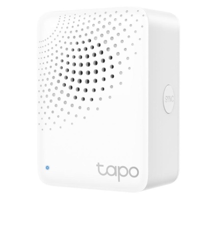 Hub inteligent TP‑Link Tapo H100, conectivitate fiabila pe distante mari, protocol wireless cu consum redus, coordoneaza senzori si alarme Tapo, compatibil cu 64 de dispozitive smart, sistem sonerie cu 19 tonuri, ideal pentru automatizare locuinta - Img 2