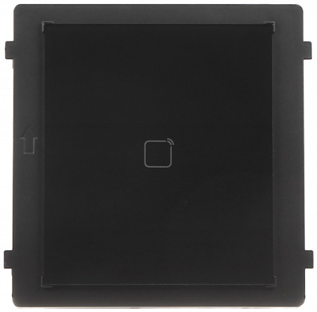 Modul cititor carduri Mifare HikVision DS-KD-M pentru post exterior modular, frecventa 13.56 MHz, protectie IP65, iluminare fundal, configurare facila, acces securizat, compatibil cu sistemele seria DS-KD8 - Img 2