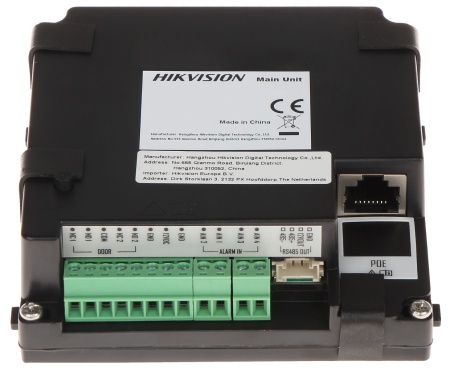 Post videointerfon IP HikVision DS-KD8003-IME1(B), camera 2MP Fisheye, IR, buton apel fizic, control 2 yale, alimentare PoE standard, protectie IP65, iesire 12V pentru yala, configurare remote Web - Img 3