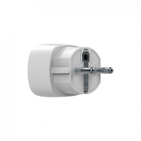 Priza inteligenta wireless Ajax Socket (type F) Jeweller, monitorizare consum energie, sarcina maxima 2.5kW (11A), protectie supratensiune si temperatura, control prin aplicatie, scenarii automatizare, LED RGB, 868MHz - Img 3