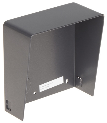 Protectie ploaie HikVision pentru 1 modul DS-KABD8003-RS1/S, material otel inoxidabil, montaj aparent, compatibil cu post exterior modular DS-KD8003-IME1/IME2, design ergonomic, accesoriu interfonie profesionala - Img 2