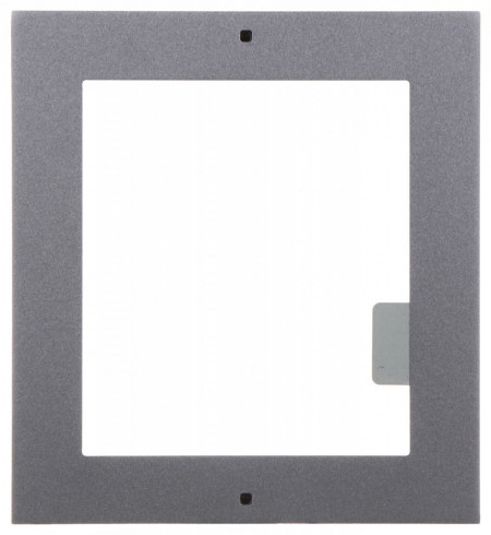 Rama montaj aplicat cu 1 modul HikVision DS-KD-ACW1 pentru post exterior modular, include cadru si panou frontal din aluminiu aviatic, rezistenta la intemperii, instalare facila, compatibila seria DS-KD8 - Img 4