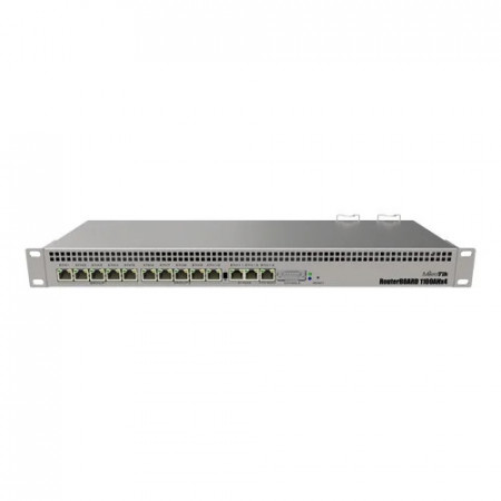Router MikroTik 13xGigabit OS L6 1U Dual PSU RB1100x4