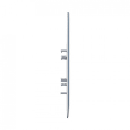 Set 10 fete detasabile Ajax Brandplate pentru sirena StreetSiren DoubleDeck, personalizabile cu logo si contact, plastic rezistent, montaj rapid cu surub, culori Alb/Negru - Img 3