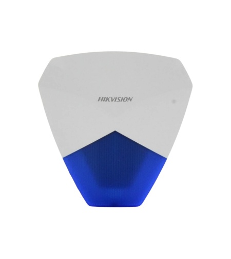 Sirena de exterior Hikvision DS-PS1-B (Albastru);DS-PS1-B; Clasa Protectie IP54; Presiune acustica:105dB/30cm; Alimentare: 12V; Dimensiuni: 140*134*33mm; Culoare: Albastru; Greutate:0.185g - Img 2