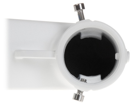 Suport de colt HikVision DS-1602ZJ-BOX pentru camere supraveghere, material aliaj de aluminiu si otel, cutie de jonctiune integrata pentru cabluri, culoare alb Hikvision, montaj robust pe colt exterior - Img 5