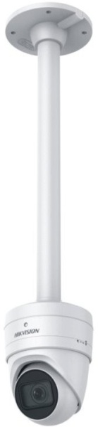 Suport tip coloana suspendata pentru camere dome HikVision DS-1471ZJ-155, material aliaj de aluminiu, culoare alb, montaj pe tavan, design robust, rezistent la intemperii, lungime de 155 mm - Img 5