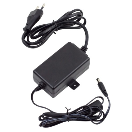 Sursa de alimentare desktop Pulsar PSD12020, 12V 2A, putere 24W, protectie scurtcircuit, supratensiune si suprasarcina, lungime cablu 1.45m cu mufa DC 5.5/2.1mm, led de stare, carcasa plastic, functionare -20 pana la +60 grade - Img 3