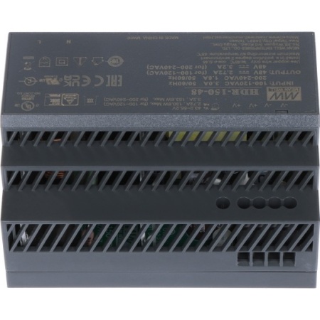 Sursa de alimentare Hikvision DS-KAW150-4N, 150W, 48V DC, protectie la scurtcircuit si suprasarcina, racire naturala, indicator LED, condensatori electrolitici de lunga durata, rezistenta la socuri de tensiune, metal - Img 5