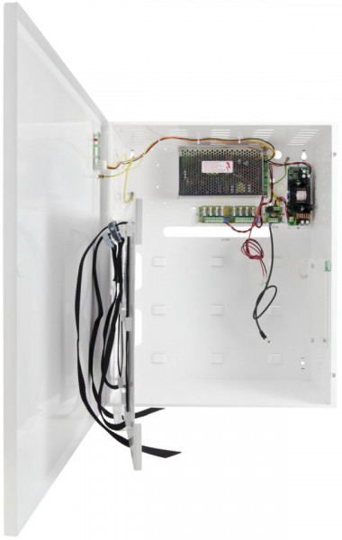 Sursa de alimentare tip buffer 12V 10A Pulsar PSUPS10A12CR, 8 iesiri pentru camere si DVR, spatiu pentru acumulator 17Ah, carcasa metalica din otel, protectie IP20, backup pentru sisteme de supraveghere - Img 2