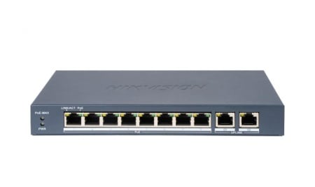 Switch HikVision 8 porturi PoE Hikvision DS-3E0310P-E/M(B)