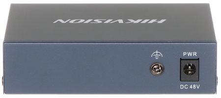 Switch Smart Managed PoE Hikvision DS-3E1105P-EI/M, 4 porturi Fast Ethernet, 1 port Uplink RJ45, buget total 45W, PoE Watchdog, transmisie pana la 300m, protectie 6kV, suport VLAN si STP/RSTP, carcasa metalica - Img 6