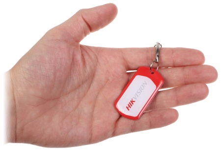Tag pentru cititoare de carduri Hikvision DS-K7M102-M contactless smart card, tehnologie M1, frecventa 13.56MHz, citire/scriere, material PVC cu adeziv AB, dimensiuni 26x50x4mm, compatibil sisteme control acces Hikvision - Img 3