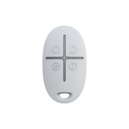 Telecomanda SpaceControl, 4 butoane, alba - AJAX SpaceControl(W)-6267