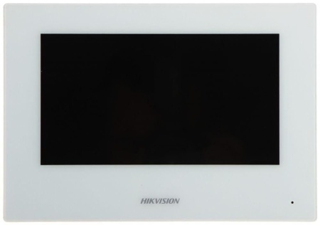 Videointerfon de interior IP Hikvision DS-KH6320-LE1(White), ecran TFT color 7 inch, rezolutie 1024x600, Wi-Fi, alimentare PoE sau 12V, 8 intrari alarma, montaj aparent, suprimare zgomot si ecou - Img 4