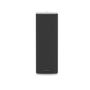 Boxa de retea Hikvision DS‑QAZ1460G1 60W tip coloana cu 2 woofer‑e 5.25″ si tweeter 1″, sensibilitate 90 dB, SPL maxim 106 dB, suport difuzare programata/live/urgenta, legatura alarma, audio bidirectional si TTS