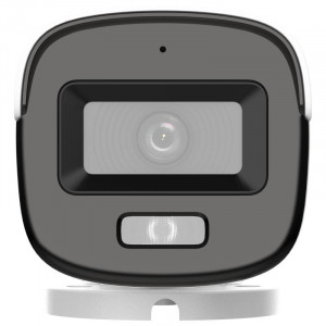 Camera supraveghere Analog HD Hikvision Mini Bullet 5MP DS-2CE10KF0T-LFS(2.8mm), tehnologie ColorVu si Smart Hybrid Light, rezolutie 3K, imagini color 24/7, microfon incorporat (Audio over Coax), IR si lumina alba 20m, IP67 - Img 3