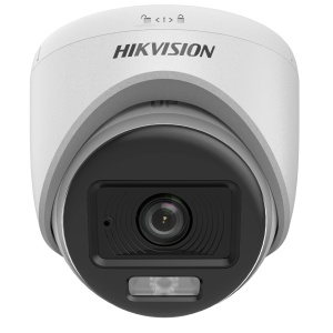 Camera supraveghere analogica ColorVu HikVision turret 3K DS-2CE70KF0T-LPFS(2.8mm), 2960×1665, ColorVu 24/7 color, Smart-Hybrid Light, IR 20m, white light 20m, 4‑in‑1 TVI/AHD/CVI/CVBS, IP67 - Img 2