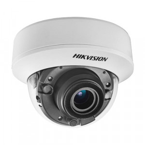 Camera supraveghere analogica HikVision dome 5MP DS-2CE56H0T-ITZF(2.8-12mm), lentila varifocala motorizata, tehnologie PoC alimentare pe coaxial, distanta IR 40m, rezolutie 5MP, utilizare interior, transmisie semnal HD video