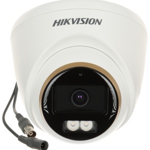 Camera supraveghere analogica HikVision Turret 8MP DS-2CE72UF3T-E(2.8mm), Tehnologie ColorVu 24/7, Alimentare PoC prin coaxial, WDR real 130dB, Lumina alba 40m, Protectie IP67, Rezolutie 4K Ultra HD, Tehnologie 3D DNR - Img 3