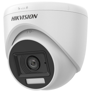 Camera supraveghere analogica Turbo HD HikVision bullet 4K DS-2CE76U0T-LPF(2.8mm), 3840×2160, Smart-Hybrid Light, IR 20m, white light 20m, 4‑in‑1 TVI/AHD/CVI/CVBS, IP67