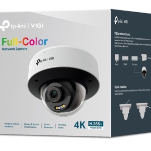 Camera supraveghere exterior VIGI TP-Link dome 4MP Insight S245 (2.8 mm), Super HD cu imagine Full‑Color 24 h, clasificare persoane si vehicule, detectie smart, audio bidirectional, IP67 rezistenta la apa si IK10 antivandal, H.265+ - Img 4