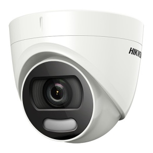 Camera supraveghere HikVision Turret 5MP DS-2CE72HFT-F(3.6mm), ColorVu, imagini color 24/7, Turbo HD, 4 in 1 (TVI/AHD/CVI/CVBS), lumina alba 20m, WDR 130dB, 3D DNR, protectie IP67, carcasa metalica, alimentare 12V