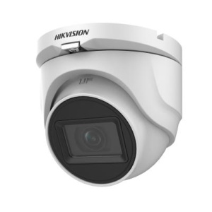 Camera supraveghere HikVision Turret 5MP DS-2CE76H0T-ITMF(C)(3.6mm), Turbo HD, 4 in 1 (TVI/AHD/CVI/CVBS), IR 30m EXIR 2.0, WDR digital, protectie IP67, carcasa metalica, alimentare 12V, interior/exterior