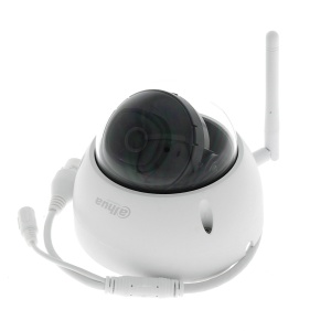 Camera supraveghere IP Dahua dome 2MP IPC-HDBW1230DE-SW-0280B2.8 conexiune Wireless, Full HD, infrarosu 30m, lentila fixa 2.8mm, slot card microSD, protectie exterior IP67, compatibil XVR seria I3, aplicatie mobila, design alb - Img 5