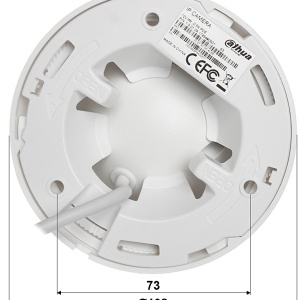 Camera supraveghere IP Dome 2 MP Dahua IPC-HDW1230S-0280B-S4(2.8mm), rezolutie Full HD, compresie H.265, infrarosu 30m, protectie IP67, alimentare PoE, lentila fixa, detectie miscare, carcasa tip Eyeball, tehnologie 3D DNR - Img 7