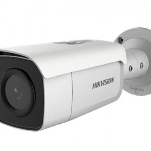 Camera supraveghere IP HikVision Bullet 2MP DS-2CD2T26G2-4I(2.8mm), AcuSense, DarkFighter, IR 80m, WDR 120dB, compresie H.265+, clasificare om si vehicul, analiza video, protectie IP67, carcasa metalica, slot card microSD