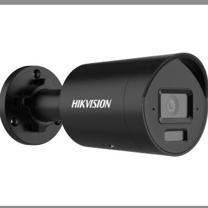 Camera supraveghere IP HikVision bullet 4 MP DS-2CD2043G2-LI2U(2.8mm)(Black) AcuSense, Smart Hybrid Light IR+alb, dual-microfon, H.265+, true WDR 120 dB, detectie oameni/vehicule, IP67, ONVIF, microSD