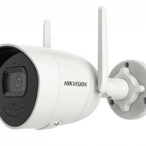 Camera supraveghere IP HikVision Bullet 4MP DS-2CV2041G2-IDW(2.8mm)(E), Wi-Fi, audio bidirectional (microfon si difuzor), IR 30m, slot card pana la 512GB, protectie IP66, EXIR 2.0, compresie H.265, gestionare Hik-Connect - Img 2