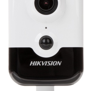 Camera supraveghere IP Hikvision cube 4MP DS‑2CD2441G0‑I(2mm)(C), detectie corp uman PIR, audio bidirectional integrat, H.265+, WDR digital, microSD pana la 512 GB, orientata pentru interior, conectare usoara si securitate in timp real - Img 3