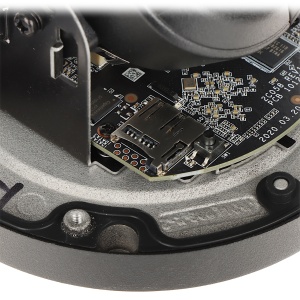 Camera supraveghere IP HikVision Dome 4MP DS-2CD2143G2-IS(2.8mm)(Black), AcuSense, detectie om/vehicul, H.265+, IR 30m, WDR 120dB, interfata audio/alarma, protectie IP67 si IK10, slot card SD, carcasa metalica neagra - Img 7
