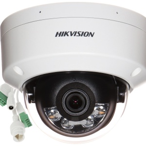 Camera supraveghere IP HikVision dome 4MP DS-2CD2147G2H-LISU(2.8mm)(eF), tehnologie Smart Hybrid Light, ColorVu, WDR 130dB, H.265+, microfon incorporat, protectie IP67, IK10, clasificare om/vehicul, analiza Deep Learning - Img 4