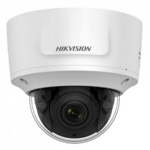 Camera supraveghere IP Hikvision dome 5MP DS-2CD2755FWD-IZS(2.8-12mm), lentila varifocala motorizata, WDR 120dB, protectie intemperii IP66 si antivandal IK10, slot card SD pana la 128GB, compresie H.265+, carcasa metalica