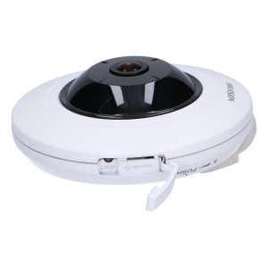 Camera supraveghere IP HikVision Fisheye 3MP DS-2CD2935FWD-I(1.16mm), vedere panoramica 180 grade, tehnologie DarkFighter, WDR 120dB, compresie H.265+, IR 8m, slot card microSD, alimentare PoE, 3D DNR, analiza video, ONVIF - Img 6
