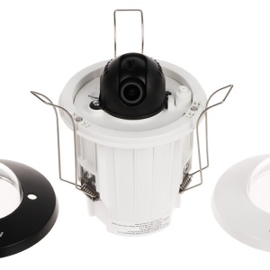 Camera supraveghere IP Hikvision mini dome 4MP DS‑2CD2E43G2‑U(4mm) WDR 120dB, 3D DNR, microfon, streaming triplu, slot microSD, PoE/12VDC, clasificare persoane/vehicule, detectie faciala, ROI, BLC/HLC - Img 4