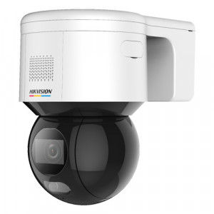 Camera supraveghere IP Hikvision Mini PT 4MP DS-2DE3A400BW-DE(T5), imagini color 24/7, lentila 4mm, AcuSense, captura faciala, alarma luminoasa si audio, microfon si difuzor, WDR 120dB, PoE, IP66 - Img 2