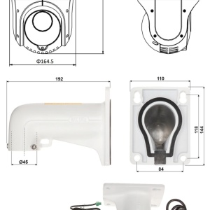 Camera supraveghere IP HikVision Speed Dome 4MP DS-2DE4425IW-DE(T5), zoom optic 25x, DarkFighter, AcuSense, clasificare om/vehicul, captura faciala, IR 100m, compresie H.265+, slot microSD, WDR 120dB, protectie IP66 - Img 6