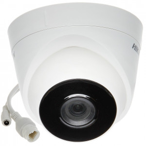 Camera supraveghere IP HikVision Turret 2MP Full HD DS-2CD1323G0E-I(2.8mm), compresie H.265+, infrarosu EXIR 2.0 pana la 30m, protectie exterior IP67, tehnologie Digital WDR, senzor CMOS, montaj tavan